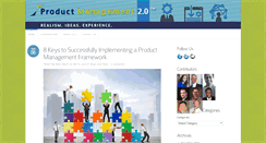 Desktop Screenshot of productmanagement2.com